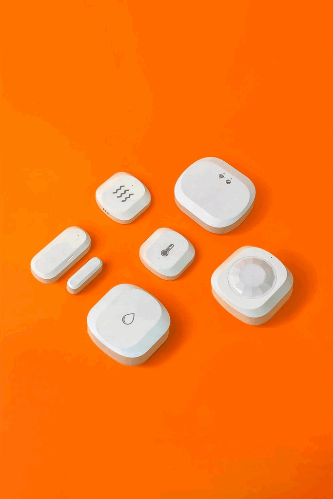 Smart home sensors set for automation and security monitoring